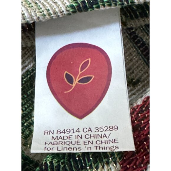 Sultans Linens Vinyl Flannel Back Rectangle Tablecloth 52" X 70" - Picture 5 of 10